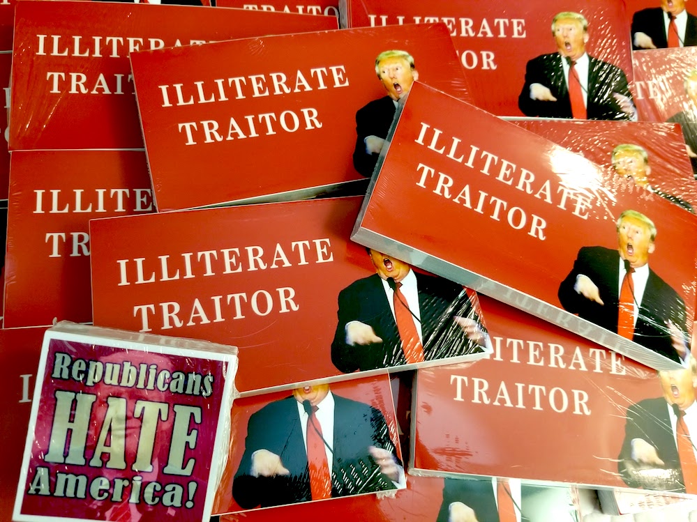 anti trump sticker