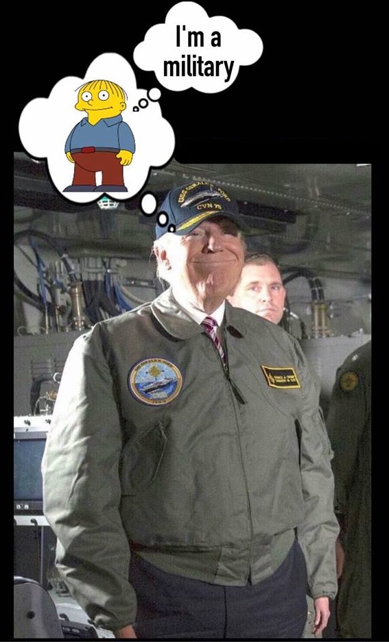 trump: military leader